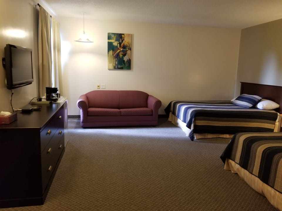 Deluxe Room, 2 Queen Beds, Accessible, Non Smoking | Desk, free WiFi, bed sheets, alarm clocks