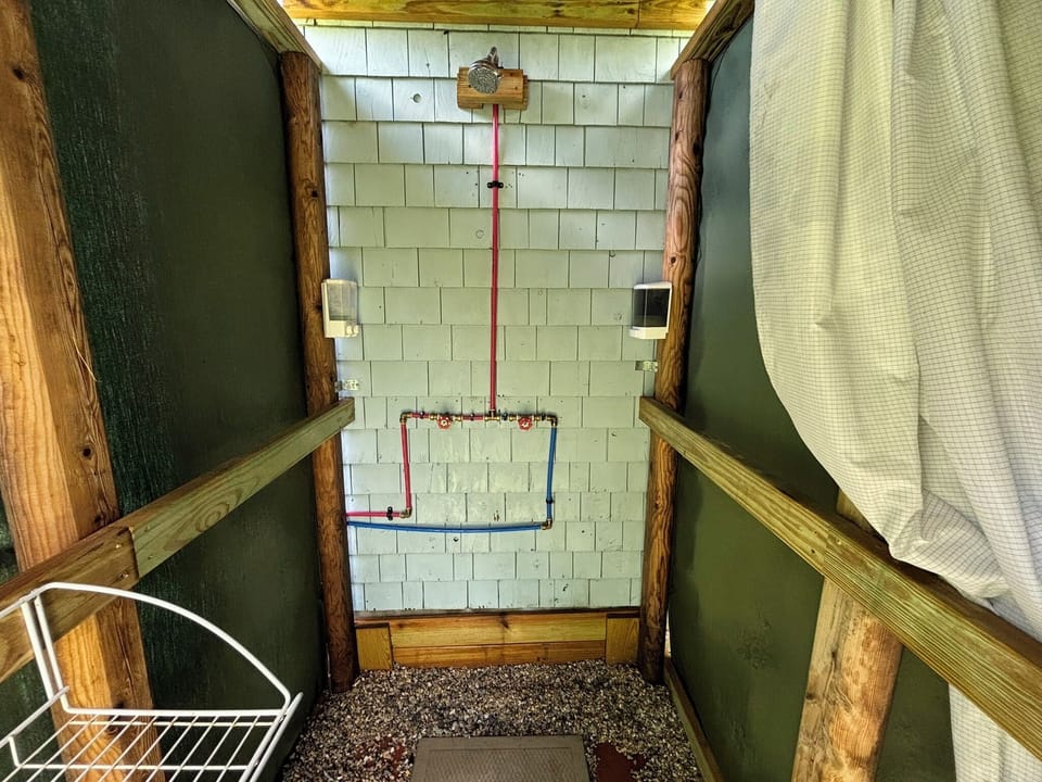 Outdoor shower 