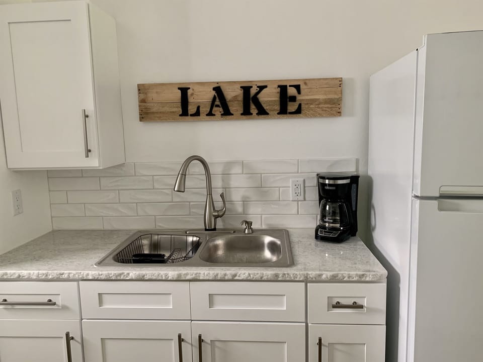 Caffeinate! Drip coffee maker provided.