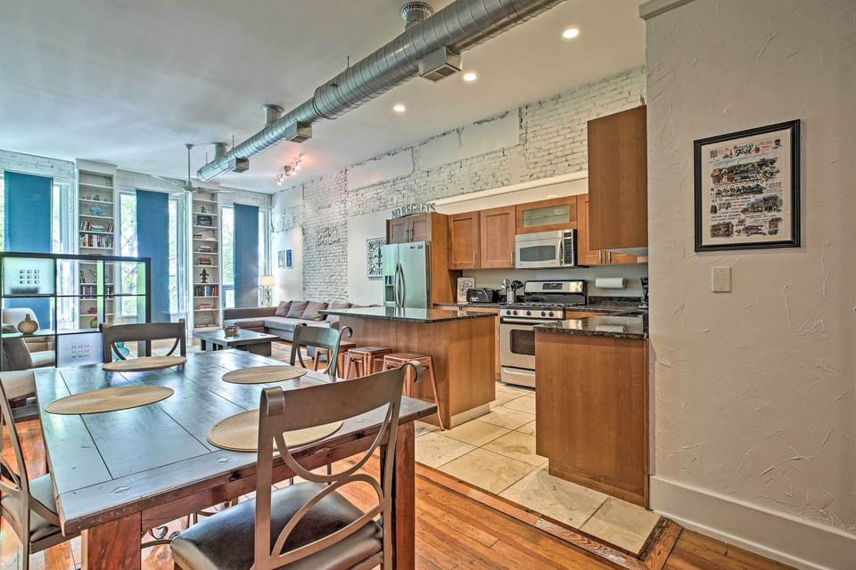 Dining Area | Main Level | Central Heat & A/C