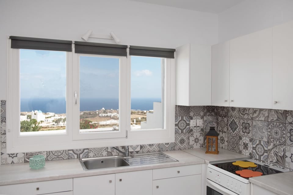 Apartment, 2 Bedrooms, Sea View | Private kitchen | Fridge, espresso maker, coffee/tea maker, electric kettle