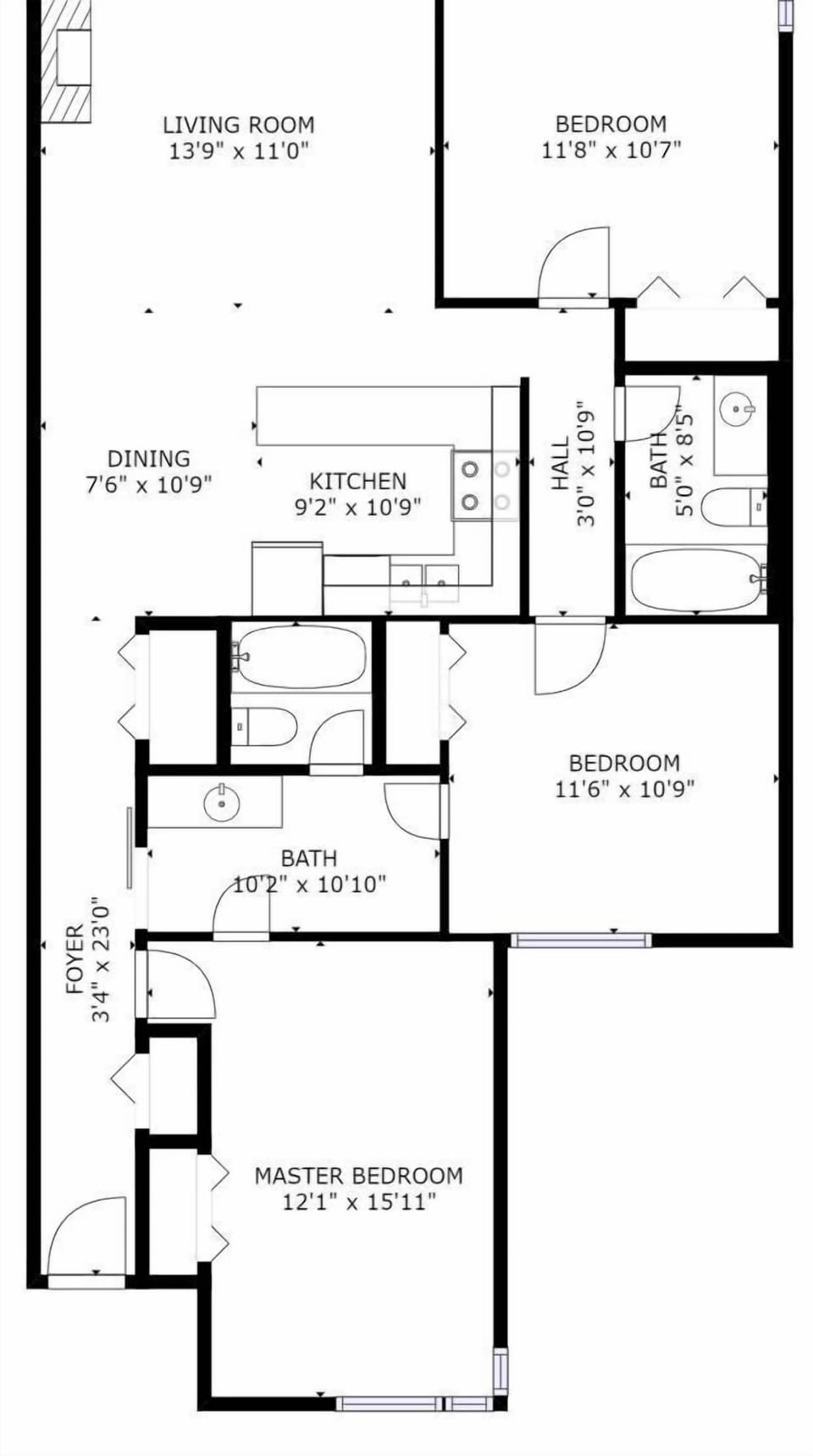 The open layout and offers a great space for friends and family to gather!