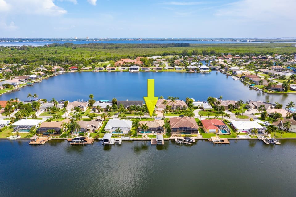 Gulf access vacation rental in Cape Coral, Florida