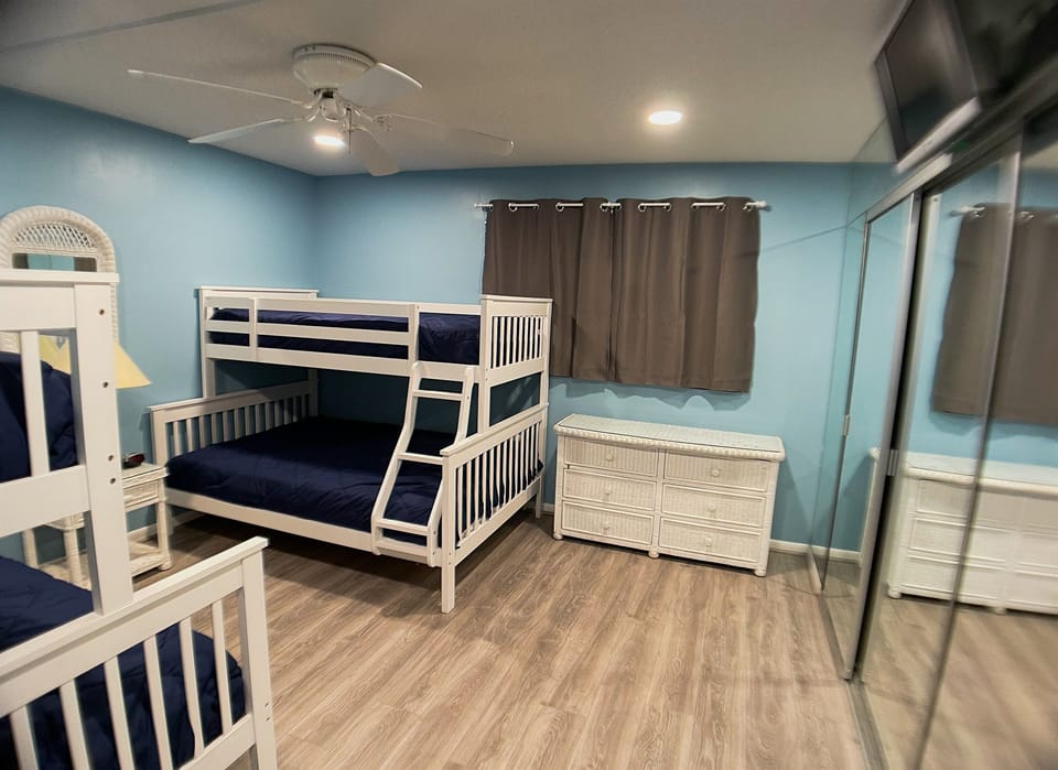 Plenty of storage and sleeping space!