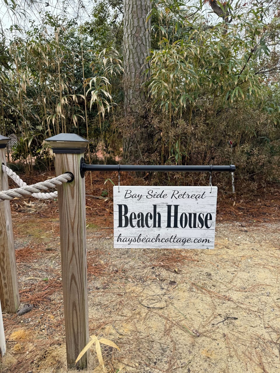 you know you arrived when you see the sign!
