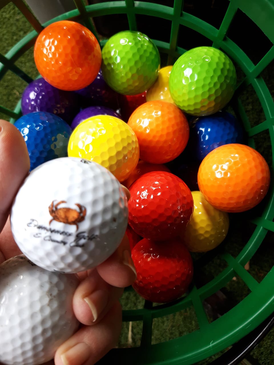Miniature Golf Course balls