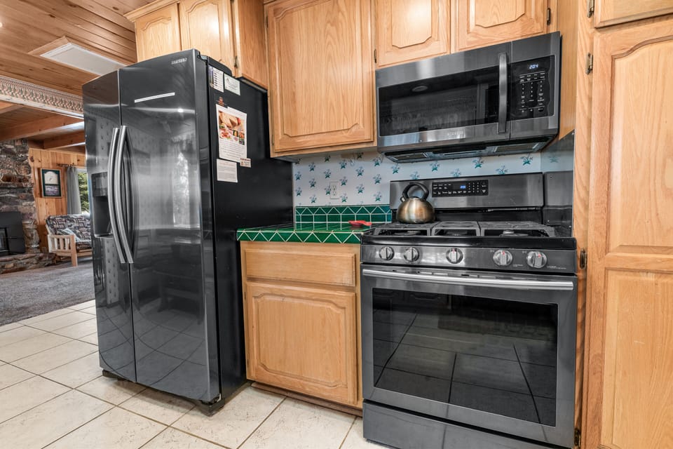 Kitchen - With kitchen appliance upgrades