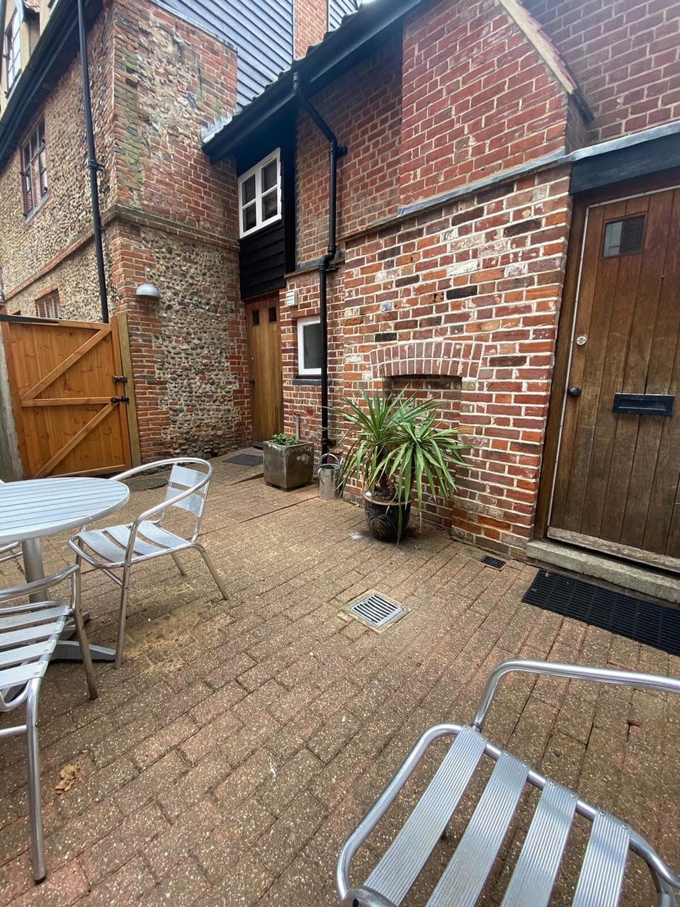 Shared courtyard