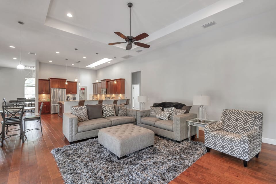 View of main living area