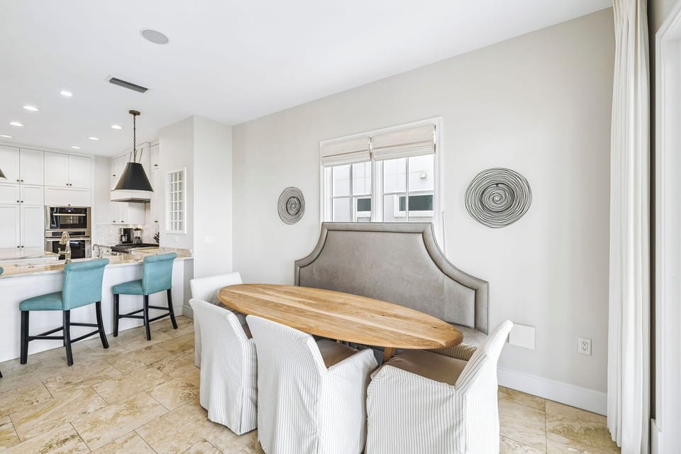 Secondary Dining Area with Seating for 6