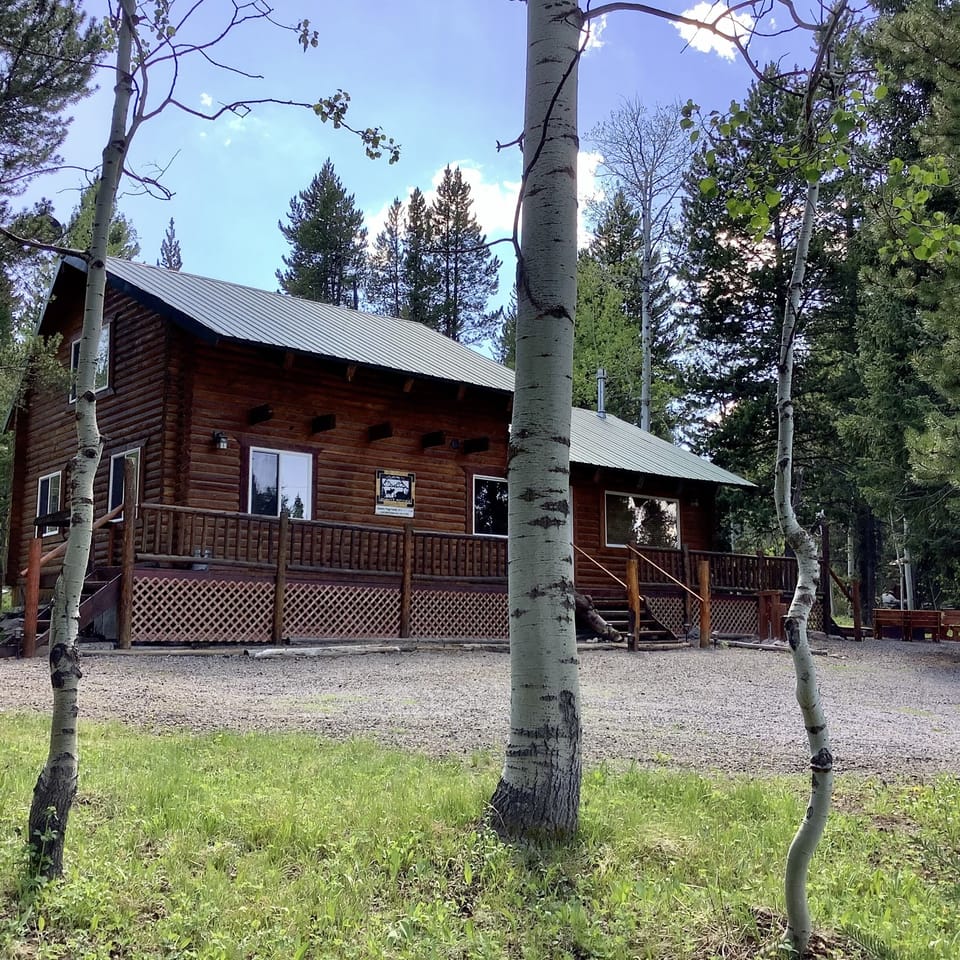 Mighty Moose Log Cabin