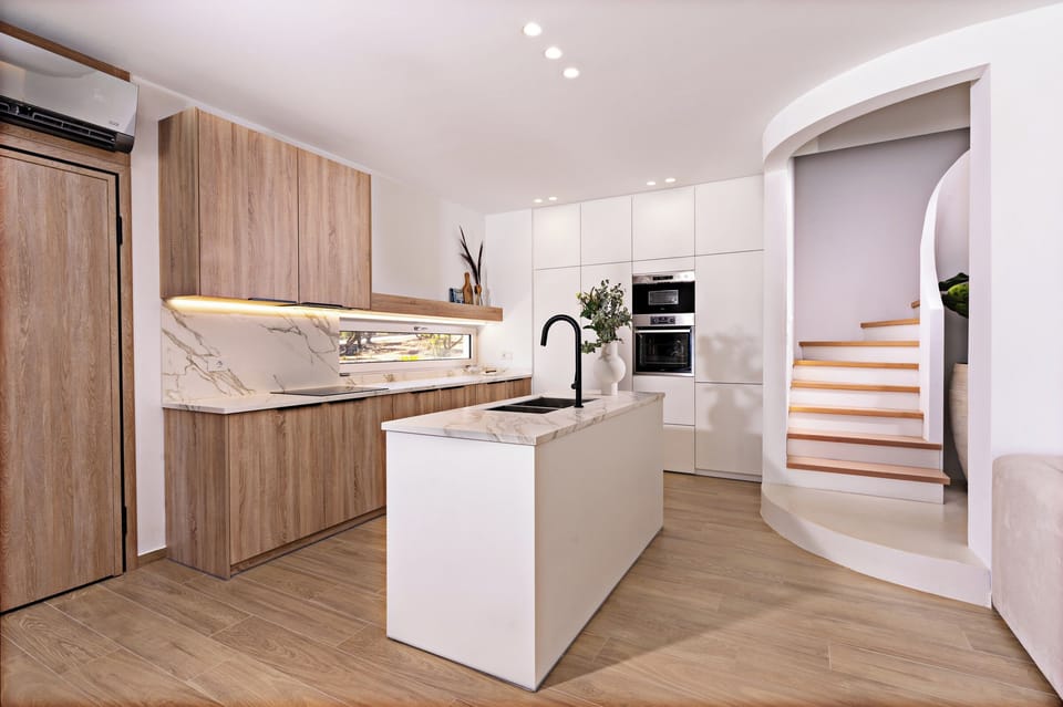 A fully equipped kitchen for culinary wonders.