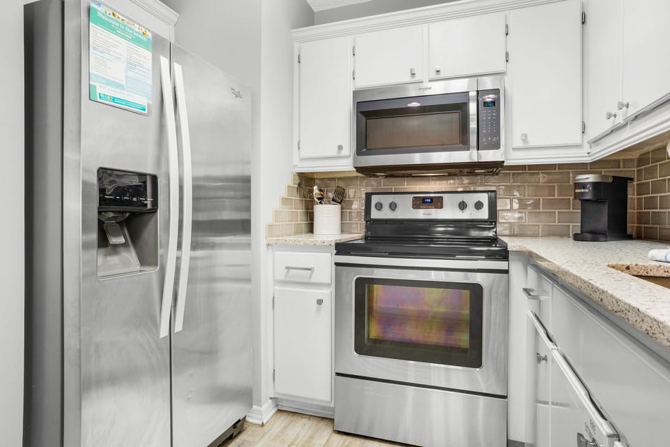 Stainless steel appliances