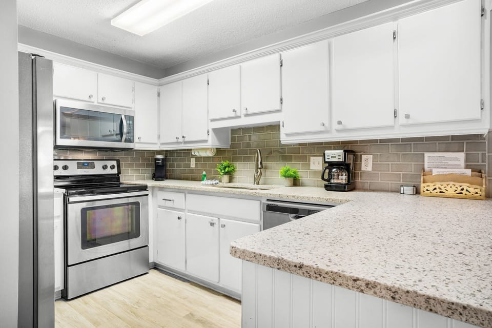 Fully equipped kitchen