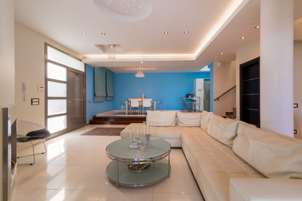 A spacious Living Room area. 