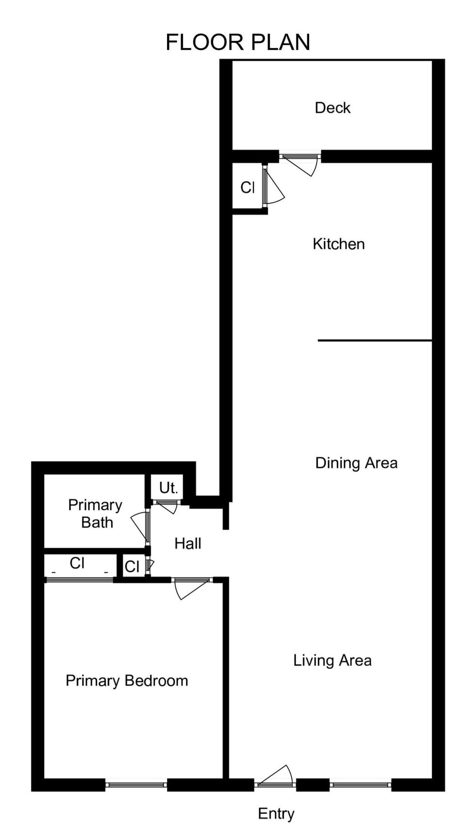 Condo, 1 Bedroom | Floor plan