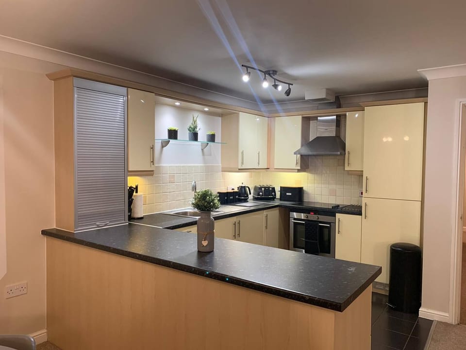 Apartment, 2 Bedrooms, River View | Private kitchen