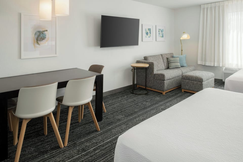Studio, 2 Queen Beds | In-room safe, desk, iron/ironing board, WiFi (free)