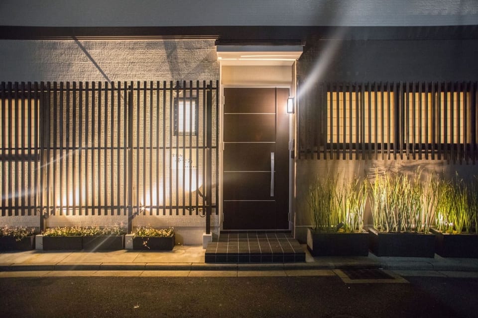 at night
