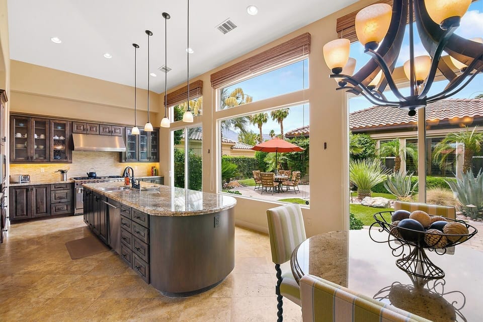 Highly upgraded gourmet kitchen