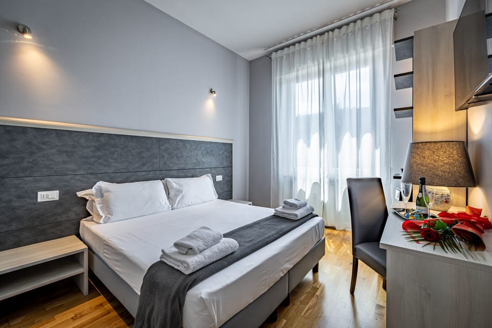 Standard Double Room | Premium bedding, minibar, in-room safe, desk