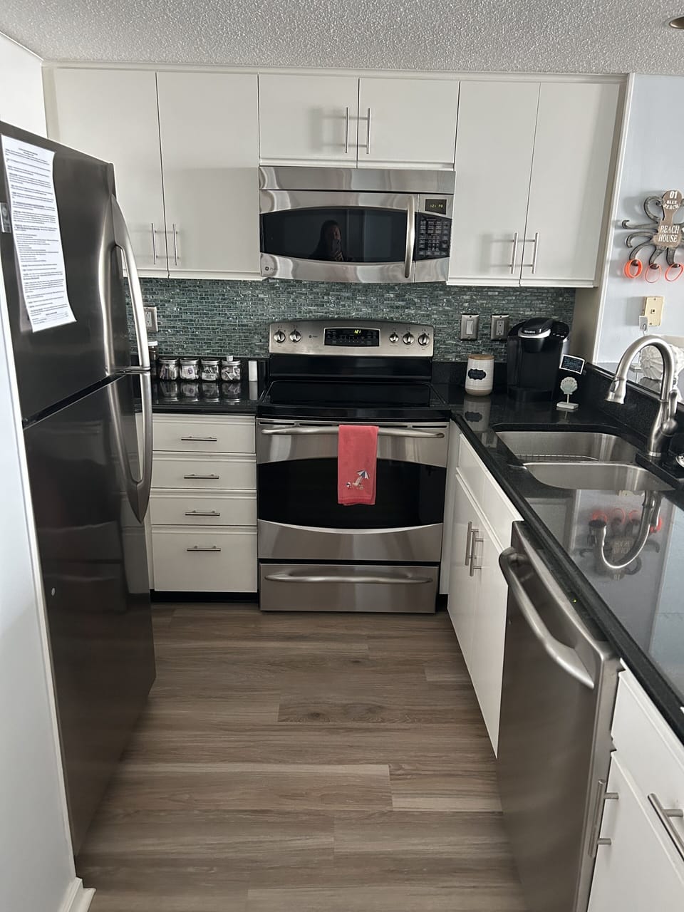 Fully stocked kitchen