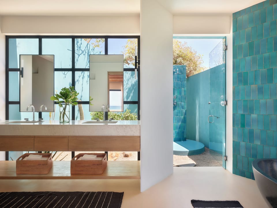 Villa, 1 King Bed, Oceanfront (Plunge Pool, Firepit) | Bathroom | Eco-friendly toiletries, hair dryer, towels