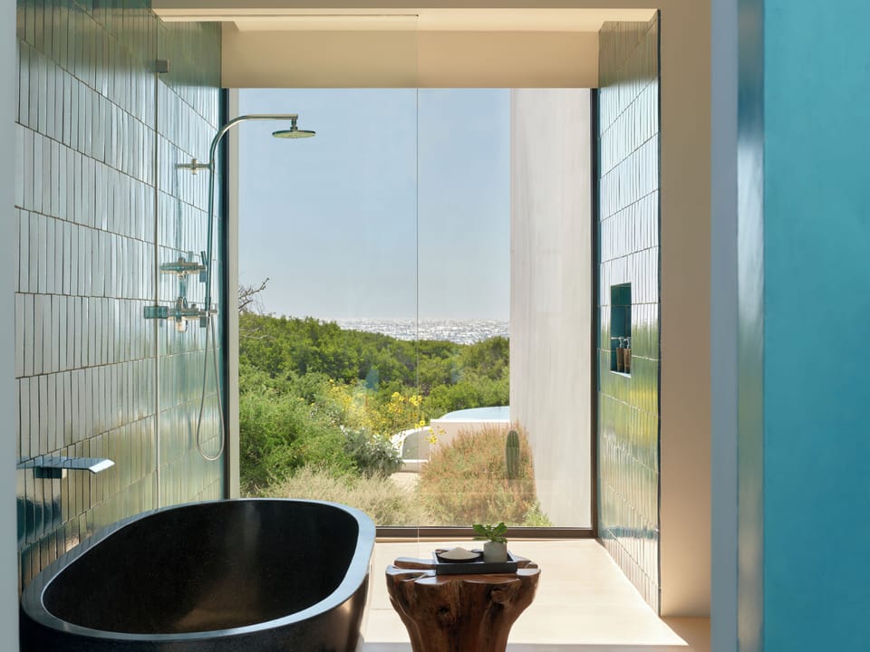 Villa, 1 King Bed, Oceanfront (Plunge Pool, Firepit) | Bathroom shower