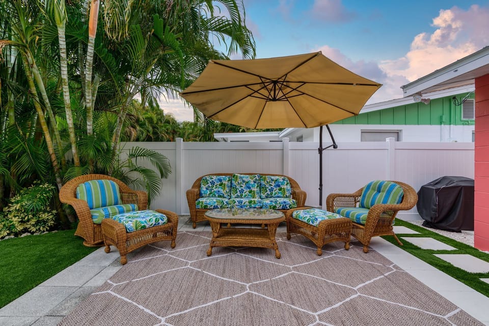 Back Patio by Pool
