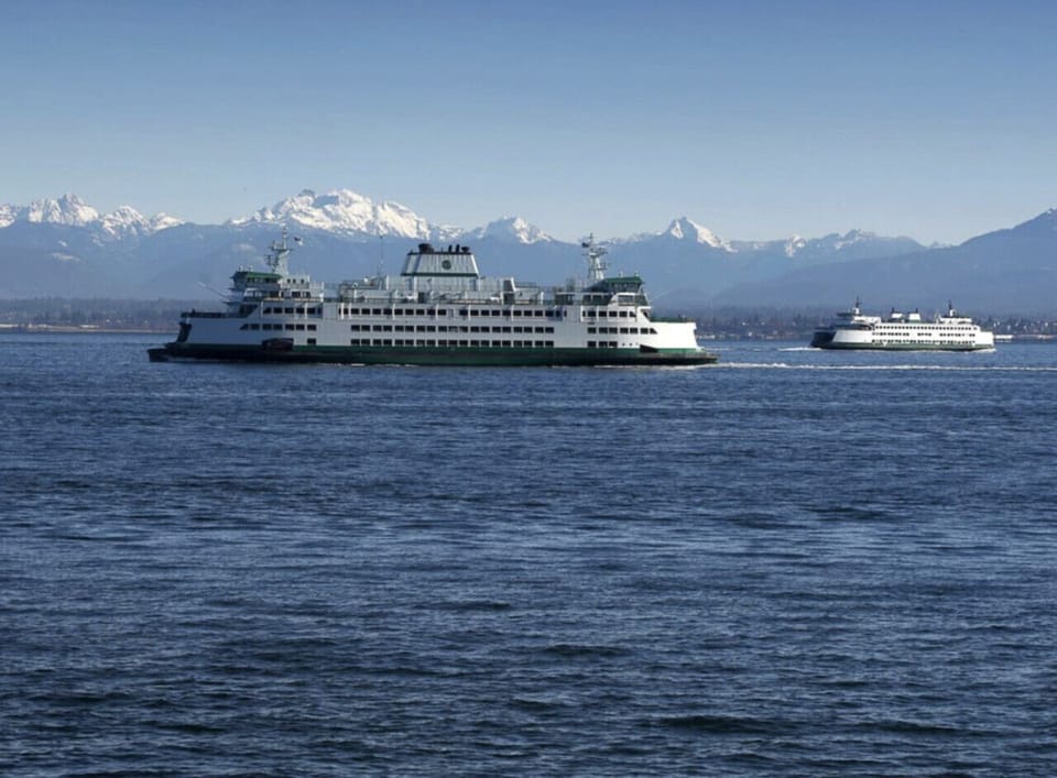 Watch the ferry`s each night