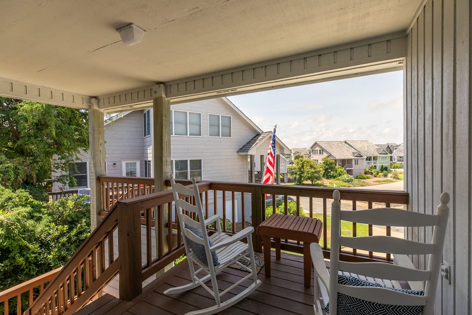 Enjoy the beautiful views from front porch in both morning and evening