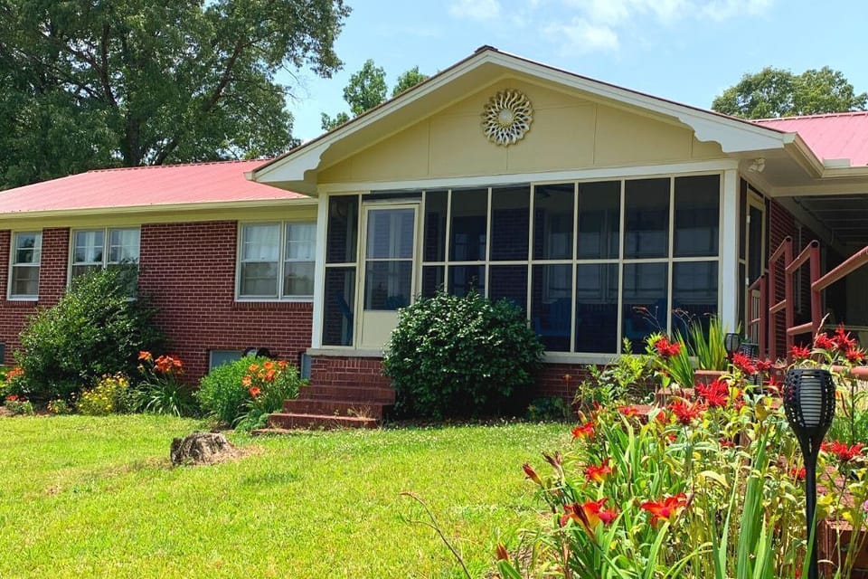 Front of the house mid-June