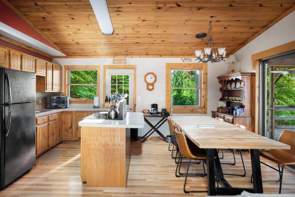 The kitchen at Tranquil Nights comes fully stocked.