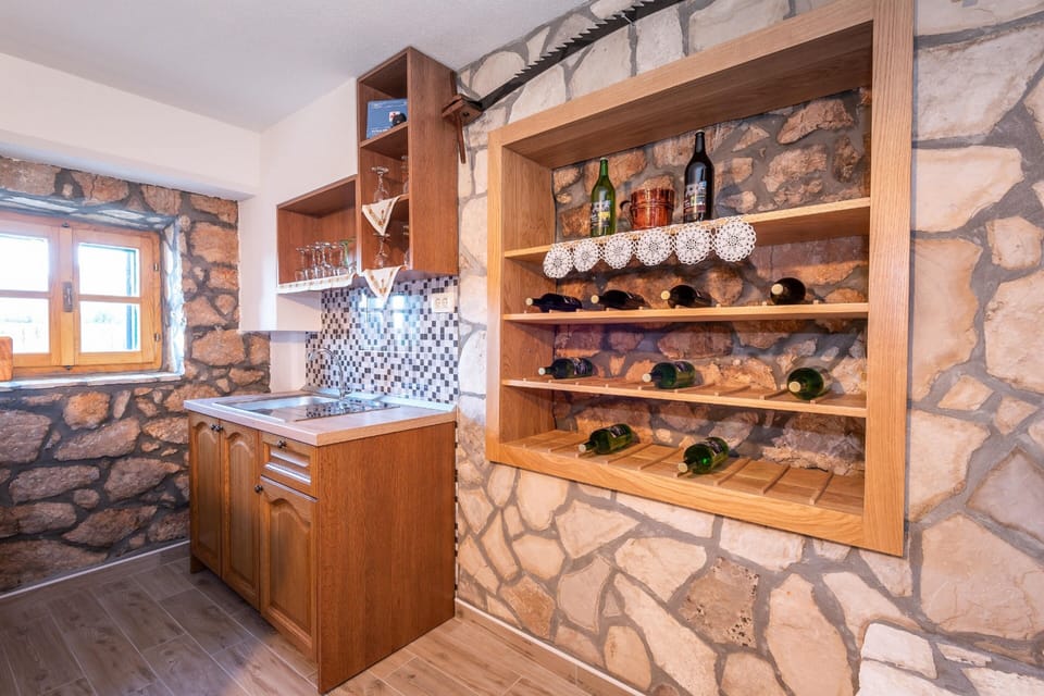Villa (Two Bedroom Villa with Private Pool) | Private kitchen | Fridge