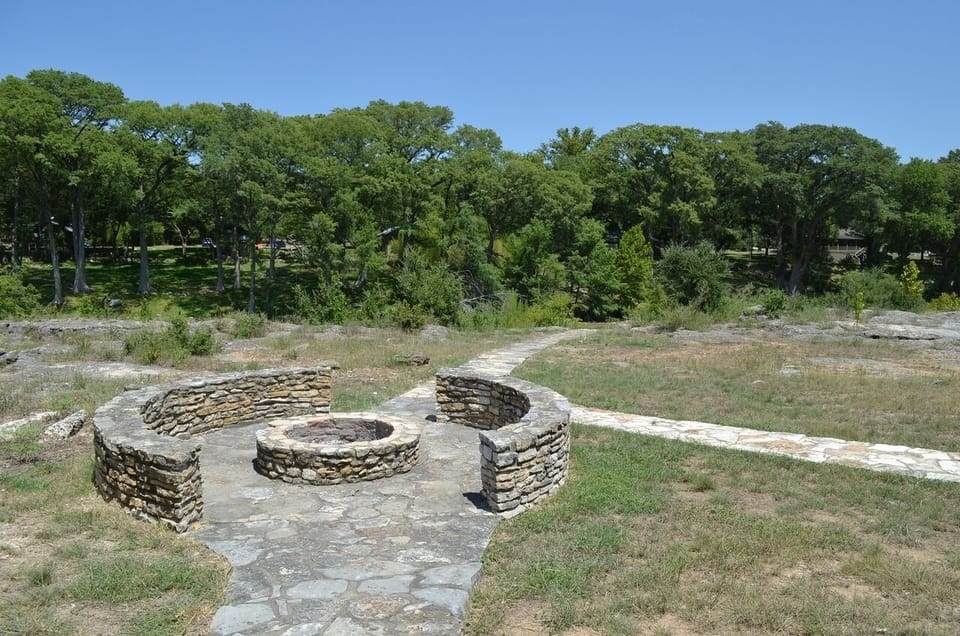 Fire pit for chilly nights