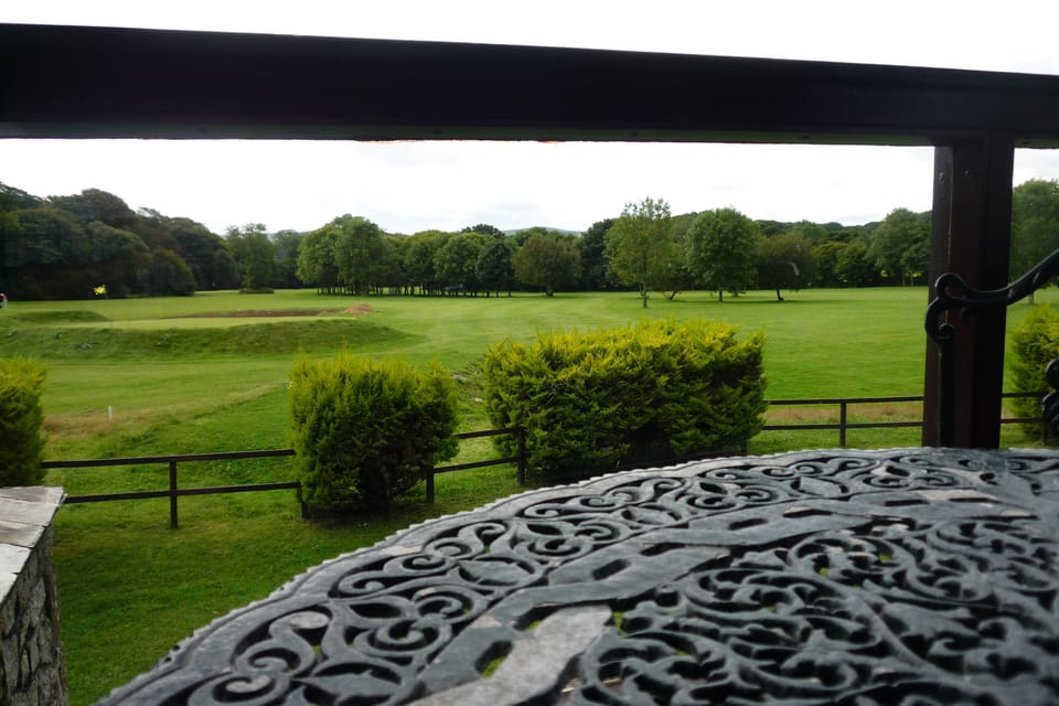 View from typical lodge