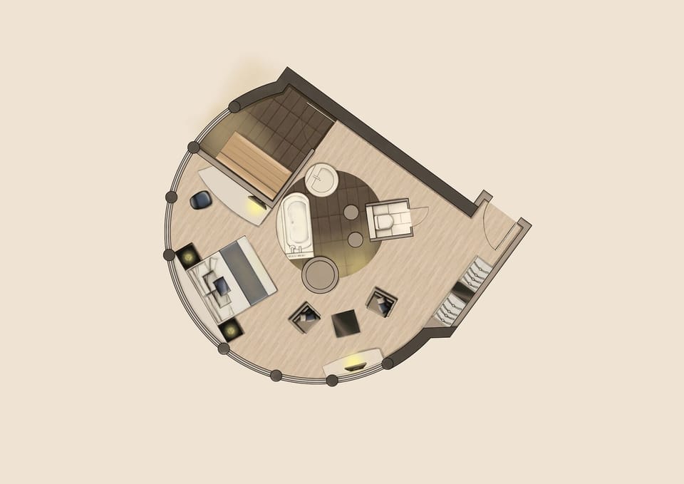 Exclusive Studio Suite | Premium bedding, memory foam beds, in-room safe, desk