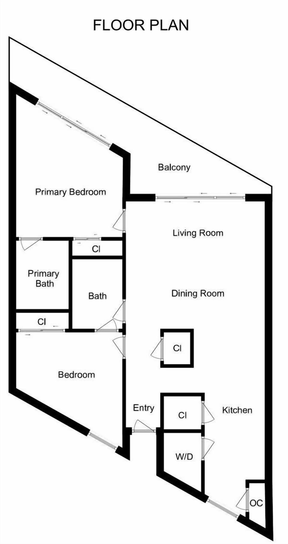 Condo, 2 Bedrooms | Floor plan