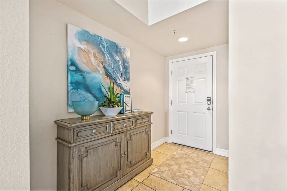 Front door of the condo.