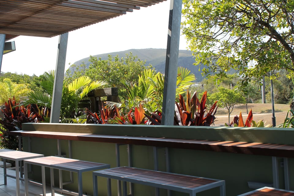 Mt Coolum from Curly's cafe nearby