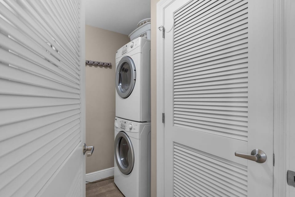 Washer and dryer