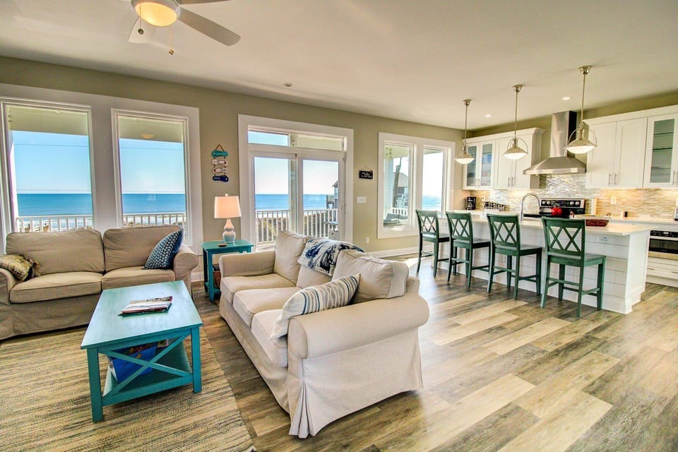 Kitchen and Living Room