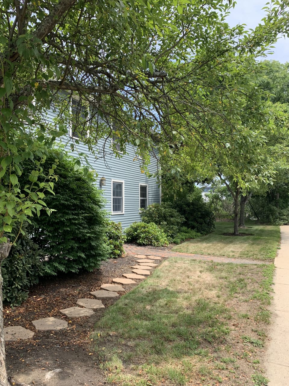 Entry to the building