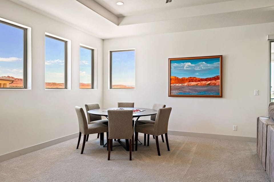 Upstairs living room