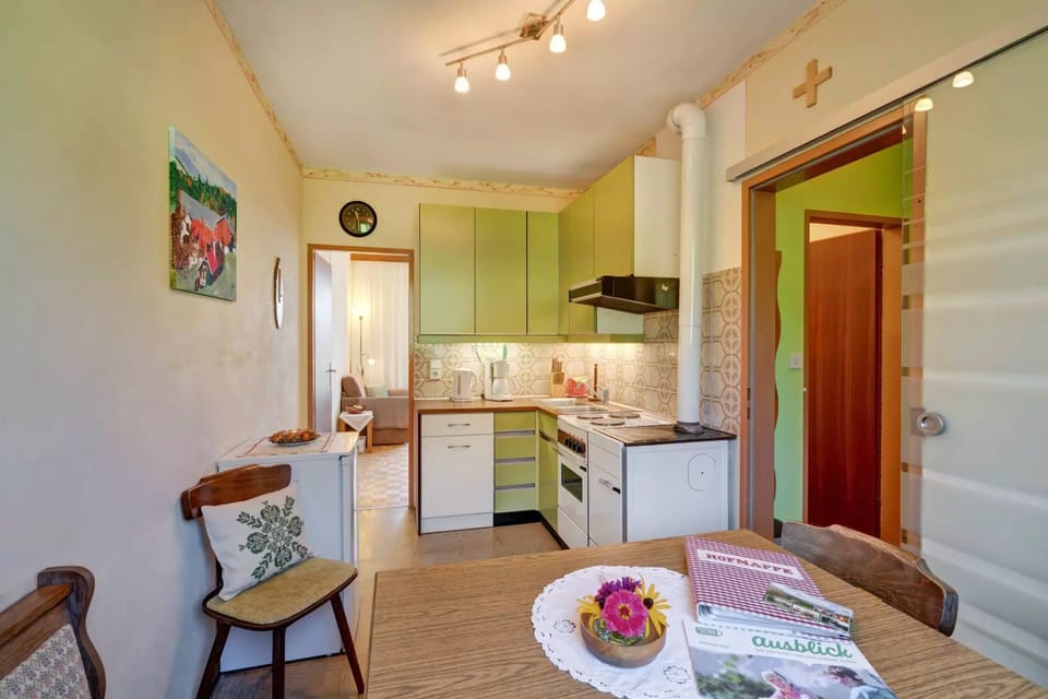 Apartment | Private kitchen | Fridge, coffee/tea maker, electric kettle, toaster
