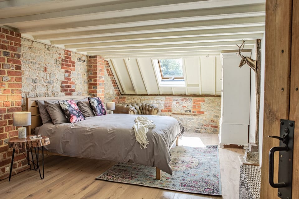 Big Barn king ground floor bedroom 
