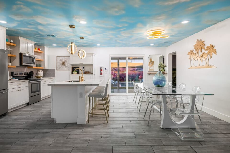 Complete Kitchen + Dining Table (Seating for 8)