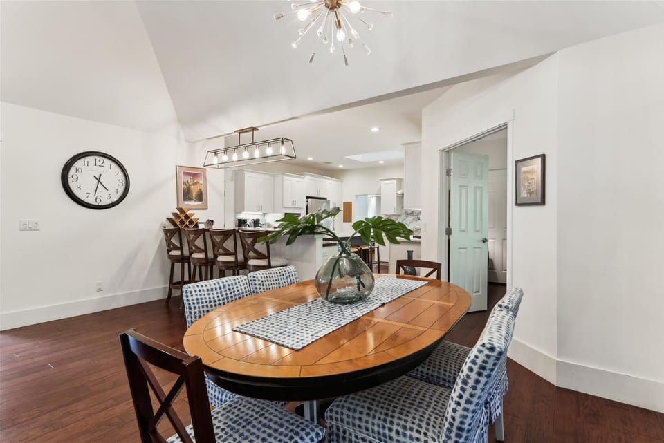Dining Area and Kitchen at 26 Twin Pines