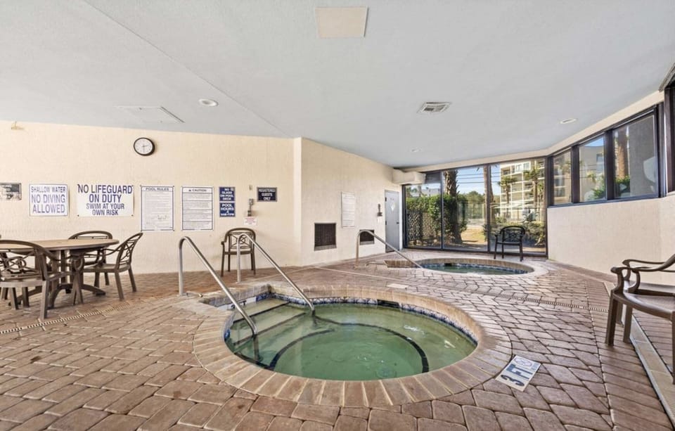 Indoor Hot Tub open all year long