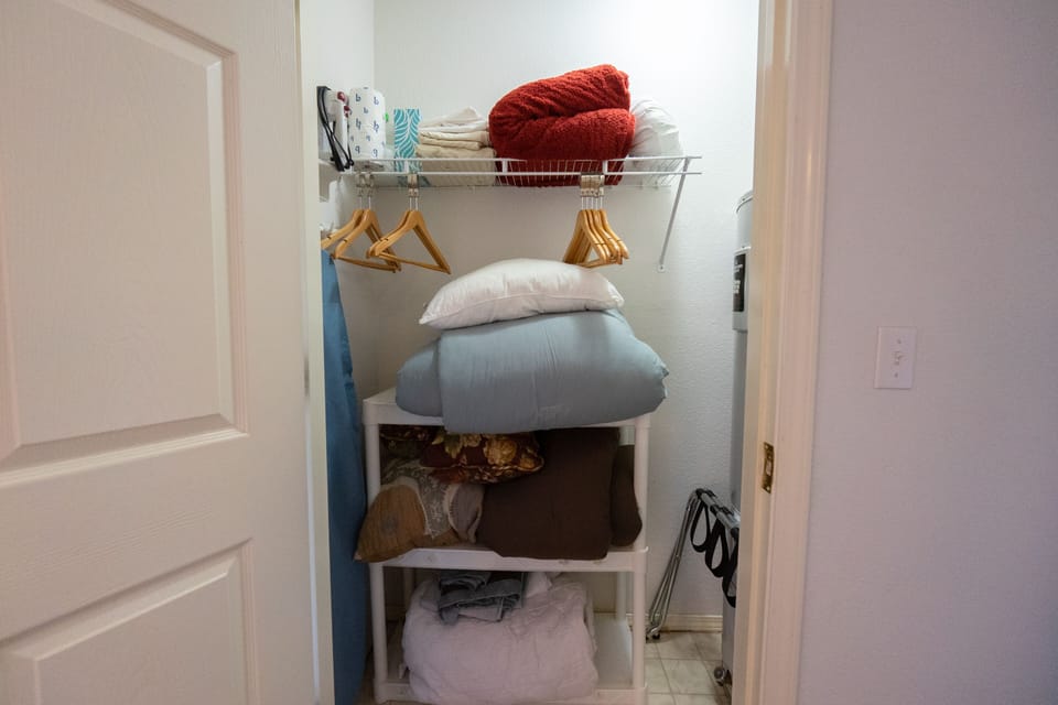 Extra Blankets and Pillows Provided